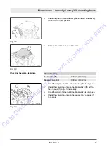 Предварительный просмотр 85 страницы Bomag BPR 70/70 D Operating And Maintenance Instructions Manual