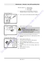 Предварительный просмотр 87 страницы Bomag BPR 70/70 D Operating And Maintenance Instructions Manual