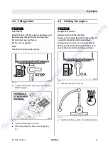 Preview for 20 page of Bomag BT 60/4 Operating And Maintenance Instructions Manual