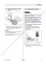 Preview for 26 page of Bomag BT 60/4 Operating And Maintenance Instructions Manual