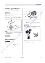 Preview for 43 page of Bomag BT 60/4 Operating And Maintenance Instructions Manual