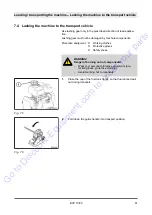 Предварительный просмотр 79 страницы Bomag BVP 10/30 Operating Instruction