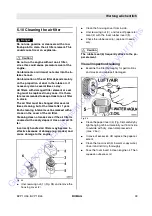 Предварительный просмотр 40 страницы Bomag BVP 10/36 Operating Instructions Manual