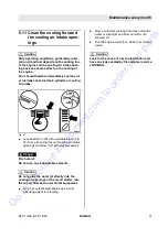 Предварительный просмотр 42 страницы Bomag BVP 10/36 Operating Instructions Manual