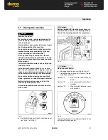 Предварительный просмотр 51 страницы Bomag BW 100 AC-4 Operating Instructions Manual