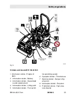 Предварительный просмотр 55 страницы Bomag BW 100 ACM-5 Operating Instructions Manual