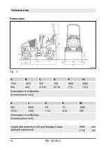 Предварительный просмотр 14 страницы Bomag BW 100 AD-5 Operating & Maintenance Instructions