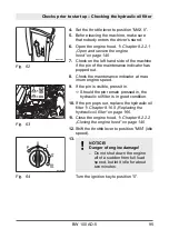 Preview for 95 page of Bomag BW 100 AD-5 Operating & Maintenance Instructions