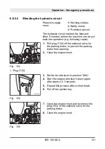 Preview for 121 page of Bomag BW 100 AD-5 Operating & Maintenance Instructions