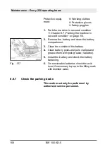 Preview for 158 page of Bomag BW 100 AD-5 Operating & Maintenance Instructions