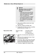 Preview for 168 page of Bomag BW 100 AD-5 Operating & Maintenance Instructions