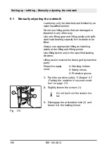 Preview for 190 page of Bomag BW 100 AD-5 Operating & Maintenance Instructions