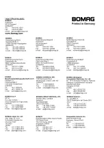 Предварительный просмотр 96 страницы Bomag BW 100 ADM-2 Operating Instructions, Maintenance Instructions