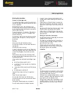 Preview for 17 page of Bomag BW 177 D-4 Operating Instructions Manual