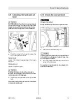 Предварительный просмотр 59 страницы Bomag BW 213 D-4 Operating Instructions, Maintenance Instructions