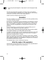 Preview for 40 page of BOMANN CB 1285 Instruction Manual & Guarantee