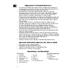 Preview for 6 page of BOMANN CB 423 Instruction Manual & Guarantee