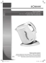 Preview for 1 page of BOMANN CB 557 Instruction Manual & Guarantee