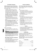 Preview for 16 page of BOMANN CB 557 Instruction Manual & Guarantee