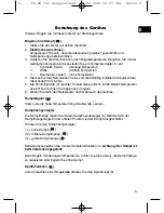 Preview for 5 page of BOMANN CB 740 Instruction Manual & Guarantee