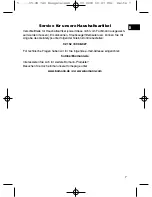 Preview for 7 page of BOMANN CB 740 Instruction Manual & Guarantee