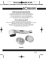 BOMANN CB 865 Instruction Manual preview