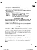 Preview for 3 page of BOMANN CB 882 Instruction Manual & Guarantee