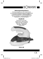 Preview for 1 page of BOMANN DB 616 CB Instruction Manual & Guarantee