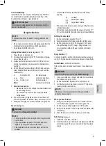 Preview for 35 page of BOMANN DB 765 CB Instruction Manual