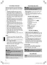 Preview for 24 page of BOMANN DB 766 CB Instruction Manual & Guarantee