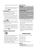 Preview for 8 page of BOMANN DU 7601 G Instruction Manual Instruction Manual