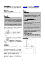 Preview for 8 page of BOMANN DU 7605 G Instruction Manual