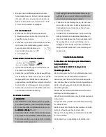 Preview for 8 page of BOMANN DU 770G Instruction Manual