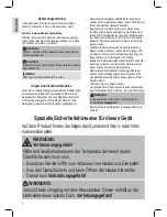 Preview for 2 page of BOMANN EK 5022 CB Instruction Manual