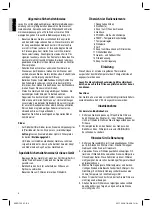 Preview for 4 page of BOMANN FR 1205 CB Instruction Manual & Guarantee