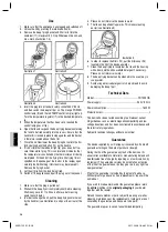 Preview for 26 page of BOMANN FR 1205 CB Instruction Manual & Guarantee