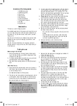 Предварительный просмотр 27 страницы BOMANN FR 2201 CB Instruction Manual