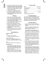 Предварительный просмотр 6 страницы BOMANN FR 2264 CB Operating Instructions Manual