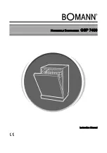 Предварительный просмотр 1 страницы BOMANN GSP 7409 Instruction Manual