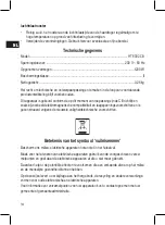 Предварительный просмотр 14 страницы BOMANN HT 8002 CB Instruction Manual