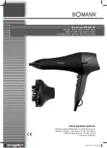 BOMANN HTD 8003 CB Instruction Manual preview