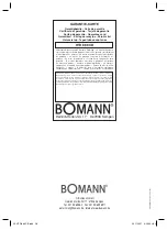 Предварительный просмотр 28 страницы BOMANN HTD 889 CB Instruction Manual