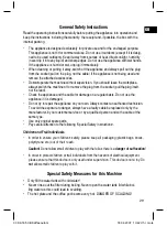 Preview for 29 page of BOMANN KA 165 CB Instruction Manual & Guarantee