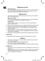 Preview for 32 page of BOMANN KG 1293 CB Instruction Manual & Guarantee