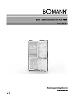 Preview for 1 page of BOMANN KG 7306 Instruction Manual