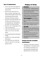 Preview for 16 page of BOMANN KG 7321 Instruction Manual