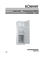 Предварительный просмотр 1 страницы BOMANN KGC 213 Instruction Manual