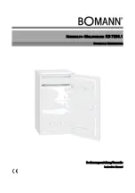 BOMANN KS 7230.1 Instruction Manual preview