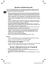 Preview for 8 page of BOMANN KW 1413 CB Instruction Manual & Guarantee