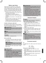 Preview for 27 page of BOMANN KW 1421 CB Instruction Manual